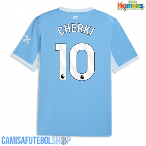 Camisa de time de futebol Manchester City Rayan Cherki #10 Replicas 1º Equipamento 2026-27 Manga Curta